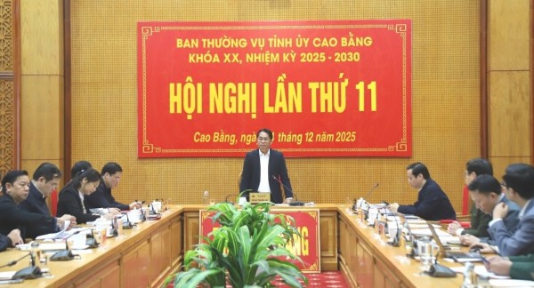 Bí thư Tỉnh uỷ Cao Bằng chỉ đạo rõ người, rõ việc, rõ thời gian